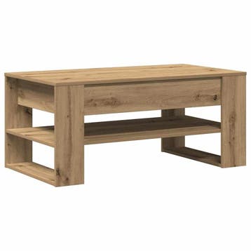 Salontafel Artisan Eiken - Slimme deal: 43% korting! Kwal..., 100 tot 150 cm, Verzenden, 50 tot 100 cm, Zo goed als nieuw