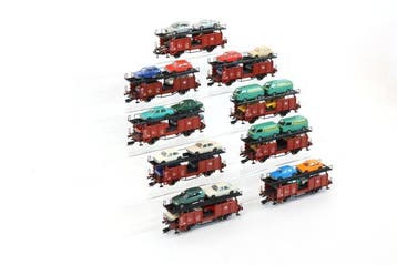 Fleischmann H0 - 5224/5225/5827 - Wagon de marchandises pour, Nieuw