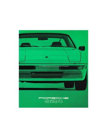 1979 PORSCHE 924 BROCHURE ENGELS (USA), Ophalen of Verzenden