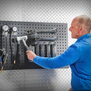 Datona Basis set haken voor gereedschapsbord - 10 cm -, Ophalen of Verzenden, Nieuw