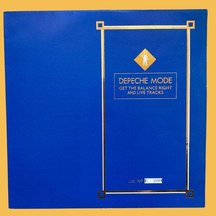 Depeche Mode - Get The Balance Right-Limited, Everything, CD & DVD, Vinyles Singles