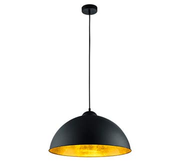 Trio ROMINO II hanglamp | E27 Fitting | mat zwart | Ø 50 cm, Verzenden