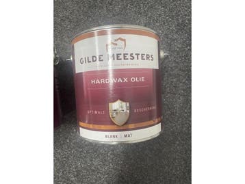Veiling - 2x 2x Gilde Meesters Hardwax Olie 2,5 Liter – Ho, Doe-het-zelf en Bouw, Verf, Beits en Lak, Nieuw