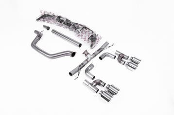 Roetfilter-back | Volkswagen Golf Mk8 GTi (Golf R Style Quad, Verzenden