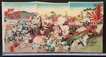 The Great Advance on Pyongyang (Heijo Daishingeki no Zu) -