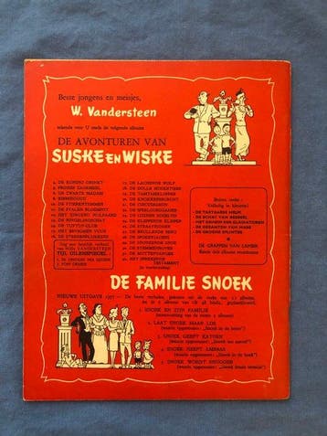 Suske en Wiske RV-31 - De mottenvanger - 1 Album - Eerste