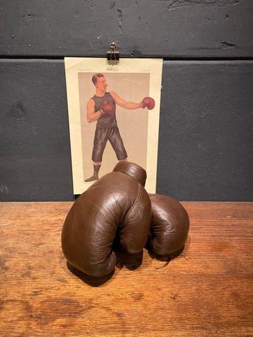 Gants de boxe - Gants de boxe vintage - état KO, Nieuw