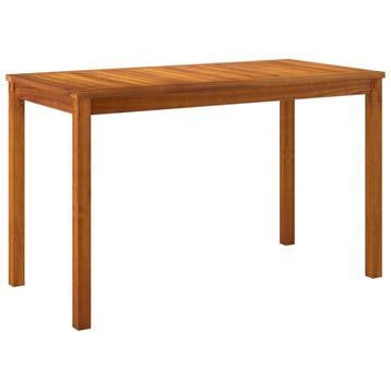 Acacia Tuintafel 110cm: Luxe hout aan -59% retour deal, Tuin en Terras, Tuintafels, Verzenden, Gebruikt, Rechthoekig, Hout