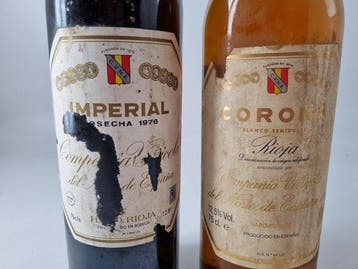 1991 C.V.N.E. Corona Blanco Semidulce & 1976 Imperial -, Verzamelen, Nieuw