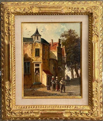 Antonie Waldorp (1803-1866) - Stadsgezicht