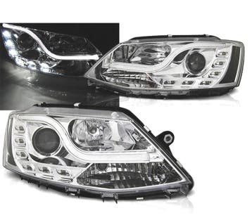 Phares Pour Volkswagen Vw Jetta VI 11-14 Tru Drl Chromé, Verzenden, Nieuw