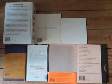 Peter Verhelst - Lot van 7 bijzondere werken (o.a. Zwerm) -, Antiquités & Art, Antiquités | Livres & Manuscrits