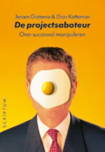 De projectsaboteur 9789055945535 J. Gietema, Verzenden, J. Gietema