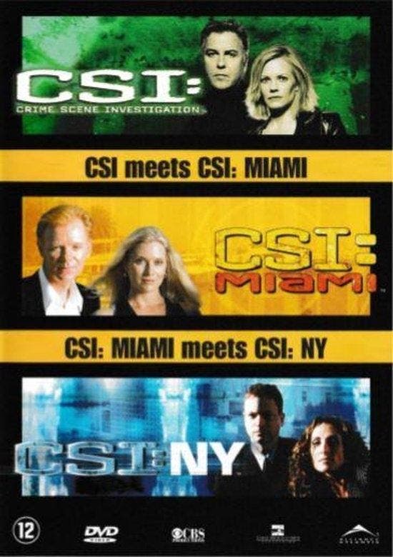 CSI meets CSI: Miami - CSI: Miami meets CSI: NY op DVD, Cd's en Dvd's, Dvd's | Overige Dvd's, Nieuw in verpakking, Verzenden