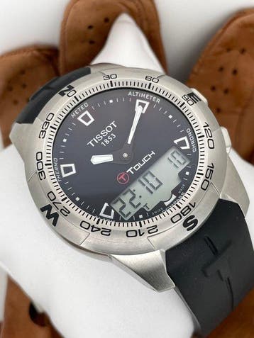 Tissot - T-Touch II - T047.420.17.051.00 - Homme - 2010-2020, Bijoux, Sacs & Beauté