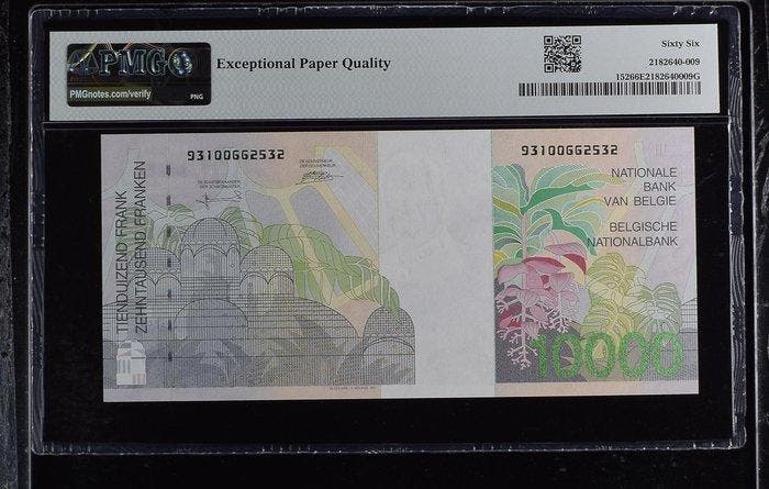 België. - 10.000 Francs 1997 - Pick 152, Postzegels en Munten, Bankbiljetten | Europa | Niet-Eurobiljetten