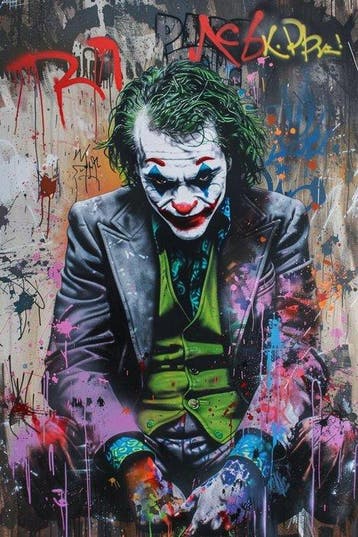 Dine Chanima (XX-XXI) - Joker Illustration Art