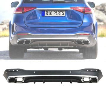 DIFFUSEUR ARRIÈRE MERCEDES GLE W167 20- + EMBOUTS D´ÉCHAPPEM, Verzenden