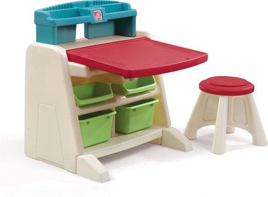 2dekans | Step2 Flip & Doodle Ezeltje Bureau met stoel voor, Hobby & Loisirs créatifs, Bricolage, Enlèvement ou Envoi