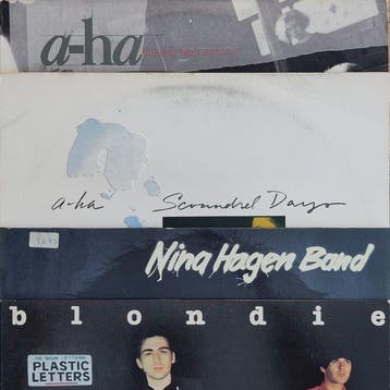 a-ha, Nina Hagen Band, Blondie - 4 x albums on vinyl -, Nieuw in verpakking