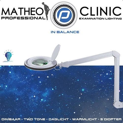 Loupelamp Matheo LED 5 Dioptrie met Handgreep (Loupelampen), Electroménager, Équipement de Soins personnels, Envoi