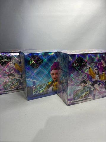 K-Pop Demon Hunters - 3 Booster box - Lotto 3 Box K-Pop, Verzamelen, Overige Verzamelen, Nieuw