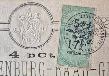 Hongrie. 100 Thaler - 1871 Stuhl Weissenburg-Raad-Grazer
