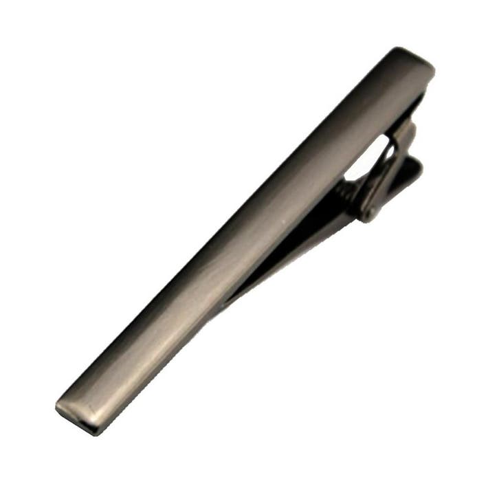 Fako Bijoux - Dasspeld - Glad - Coated - 61mm - Antraciet, Kleding | Heren, Stropdassen, Verzenden