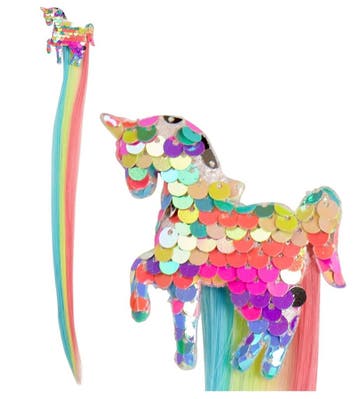 Unicorn Hair Extension Meisje, Verzenden, Nieuw