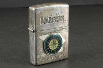 Zippo - 3D Seattle Mariners Emblem - Aansteker - metaal, Nieuw