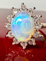 Sans prix de réserve - Bague Argent - 1.64ct. tw. Opale -