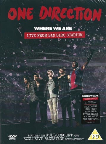 One Direction - Where We Are (Live From San Siro Stadium), Verzenden