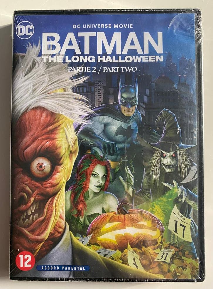 BATMAN: THE LONG HALLOWEEN PART TWO (IN SEAL) (DVD), Cd's en Dvd's, Dvd's | Overige Dvd's, Gebruikt
