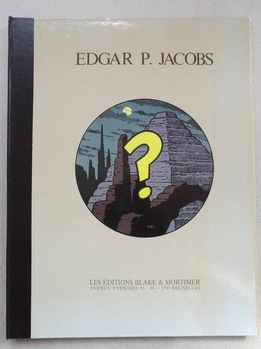 Edgar P. Jacobs - portfolio - Blake en Mortimer - luxe map, Livres, BD