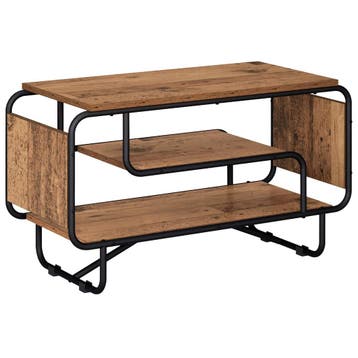 vidaXL TV Stand 80 x 36 x 45 cm Oud hout Bewerkt hout, Huis en Inrichting, Verzenden, Nieuw