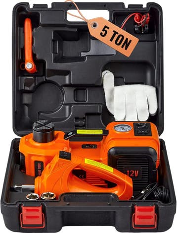 VEVOR Elektrische krik, 5 t, 180 W, elektrische krik, hydrau, Verzenden, Nieuw