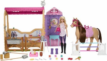 Barbie Mysteries The Great Horse Chase - Paard Droomstal, Verzenden