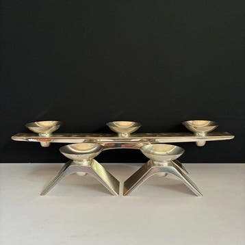 WMF - Kurt Radtke - Chandelier Ensemble modulaire brutaliste
