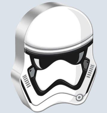 Niue. 2 Dollars 2022 Star Wars - Stormtrooper ™, 1 Oz (.999)