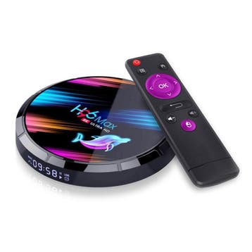 H96 Max 8K TV Box Mediaspeler Android Kodi - 4GB RAM - 64GB, TV, Hi-fi & Vidéo, Accessoires de télévision, Verzenden