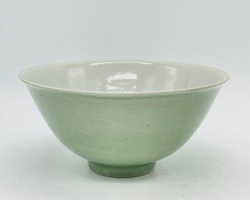 Bol - Porcelaine - Quatre bols celadon, Antiquités & Art
