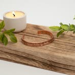 Koperen gezondheids-klemarmband met 6 magneten, Ophalen of Verzenden, Nieuw