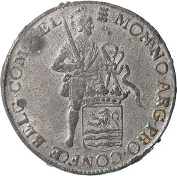 Nederland - Zeeland. Dukaat 1763 contemporaine vervalsing in