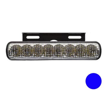 Led Flitser met Bevestigingsbeugel Blauw, Auto-onderdelen, Ophalen of Verzenden, Nieuw