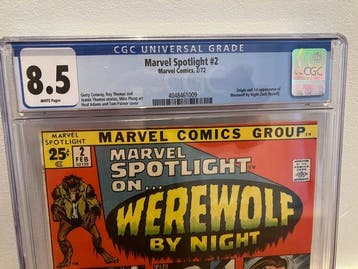 Marvel Spotlight #2 - Werewolf by Night - Origin and 1st, Nieuw