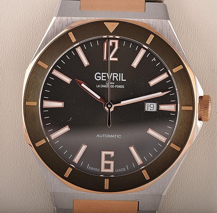 Gevril - High Line - Zonder minimumprijs - 48405B Limited, Bijoux, Sacs & Beauté, Montres | Hommes