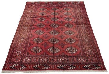 Turkmann Yamut tapijt oud - Vloerkleed - 185 cm - 125 cm -, Huis en Inrichting, Nieuw