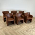 Complete set 6 stuks Design PS148-fauteuil, Centro Progetti, Gebruikt