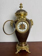Klok - Antiek - Gepatineerd brons - 1850-1900 - S. Marti