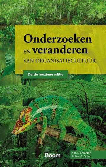 Onderzoeken en veranderen van organisatiecultuur K. Cameron, Verzenden, Zo goed als nieuw, K. Cameron